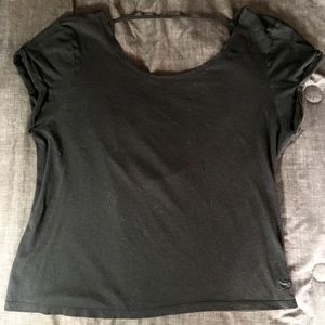 Victoria’s Secret PINK Cut-Out Back Shirt